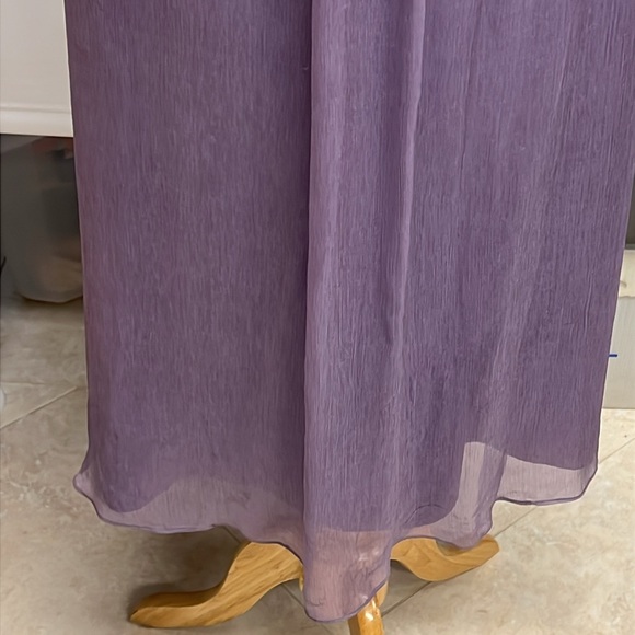 Silk lavender dress - Picture 3 of 13